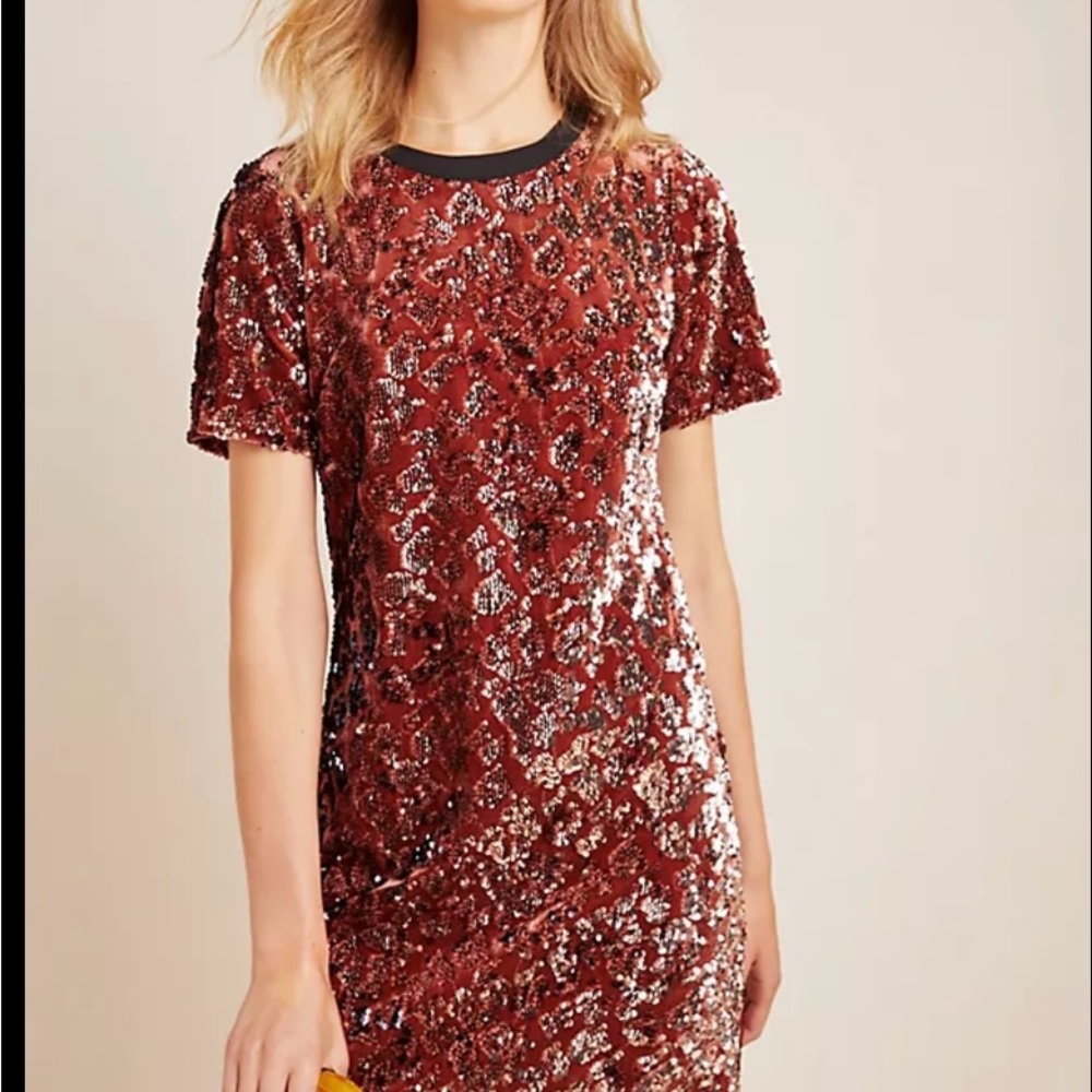 RO&DE Sequined Mini Dress - Picture 4 of 5